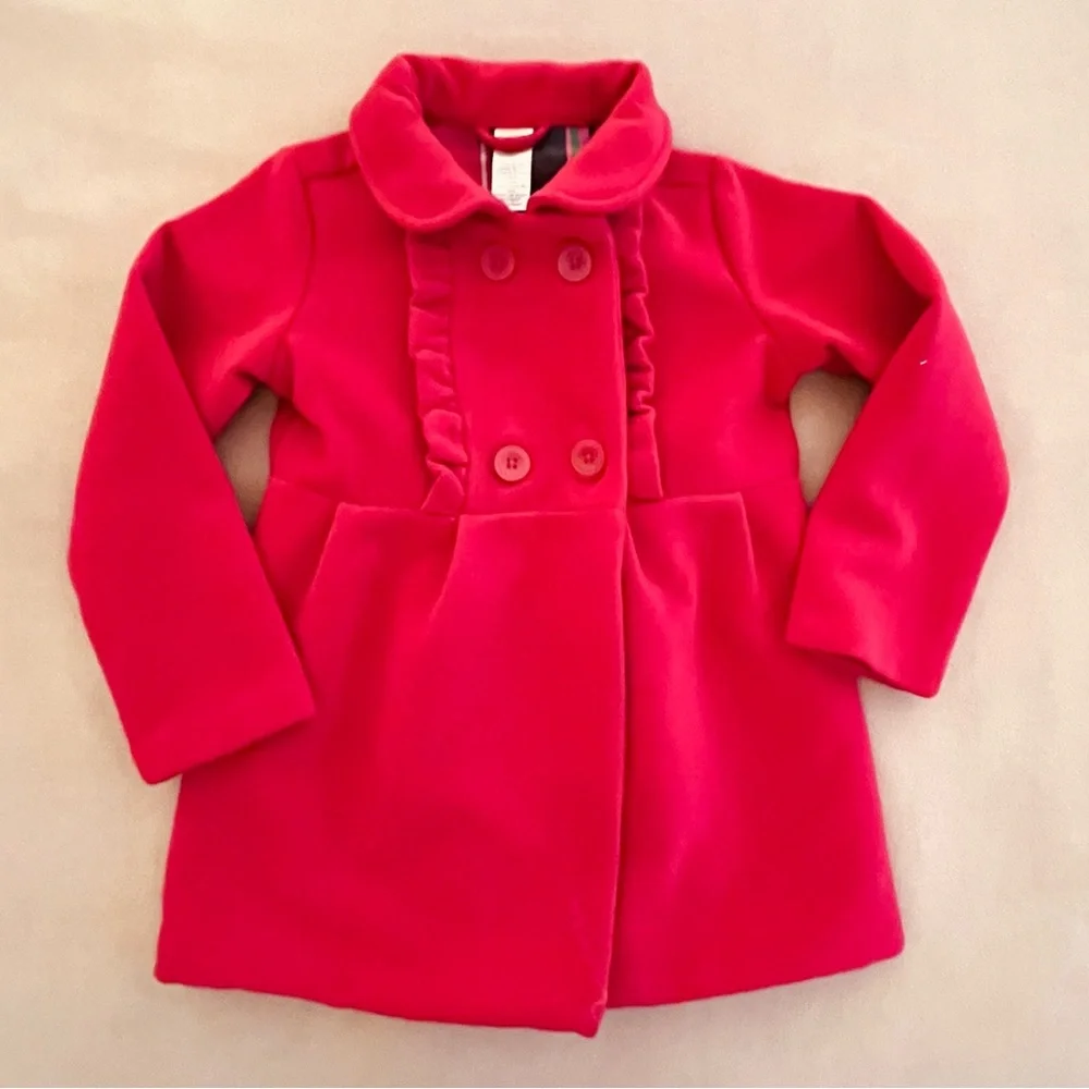 Gymboree Candy Apple Red Dress Peacoat
